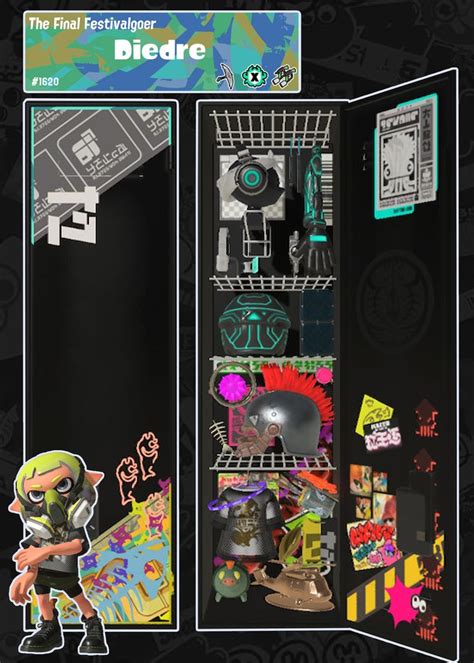 splatoon 3 locker|splatoon 3 side order locker.